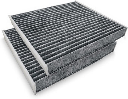 2 Pack Cabin Air Filter For Santa Fe 2021-2023,Santa Cruz 2022-2023,Elantra 2021-2023/Elantra N 2022-2023,Sonata 2020-2023,Tucson 2022-2023,K5 2021-2023,Replacement for CF12820, 042-2261