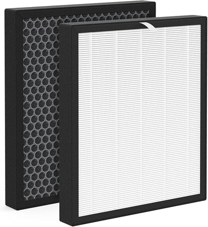 2 Pack XJ-3800 Replacement Filter Compatible with Surround Air Intelli-Pro/Air Shield/Newport 9000/XJ-3800 Series Purifier
