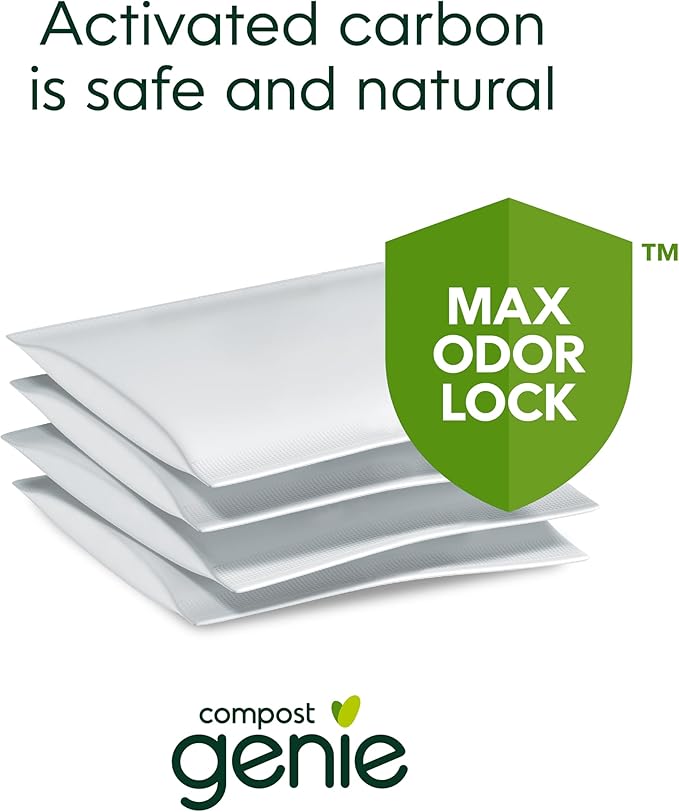 Carbon Filters, Absorb and minimize Odors, with a Pack of 4 Lasting up to 4 Months