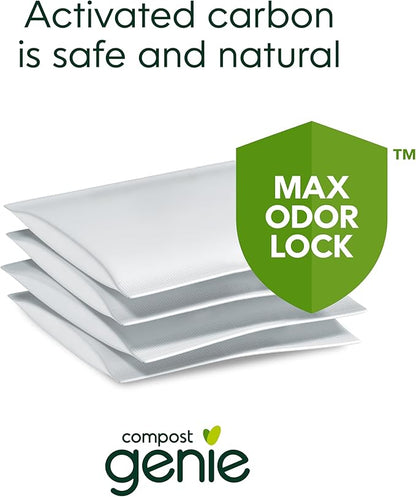 Carbon Filters, Absorb and minimize Odors, with a Pack of 4 Lasting up to 4 Months