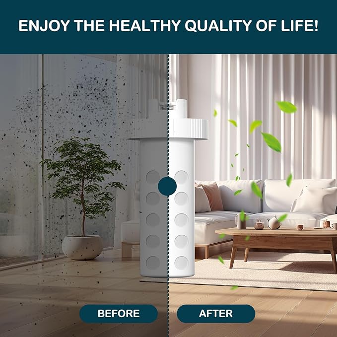Humidifier Demineralization Filter Cartridge Replacement Compatible with Crane Teardrop Humidifiers, Adorables, Drops, Droplets, SmartDrops, and Warm Mist Humidifiers, 4 Pack