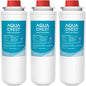 [WITH CHIP] AQUA CREST WF283-R Replacement for Elkay® 51300C, Compatible with Elkay® ezH20® and Halsey Taylor® Bottle Filling Stations, NSF/ANSI 42, Reduces Chlorine, Bad Taste & Odor, 3 Packs