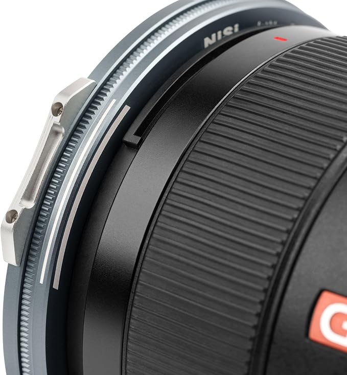 NiSi - JetMag Pro 49mm to 67MAG Adapter, Magnetic Filter Ring for Thread Lenses - Ultra-Slim, Durable Aluminum Frame, Twist-Lock Security