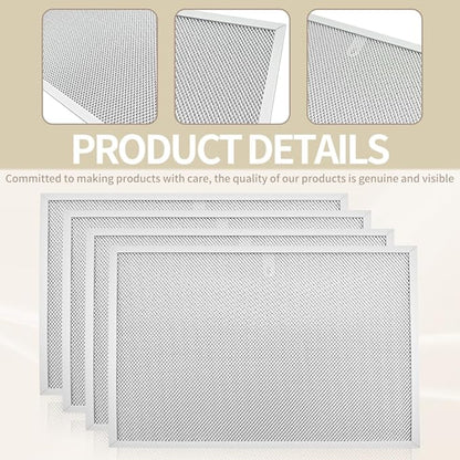 4 Pcs 203368 Air Pre Filter 16'' x 12.5'' Fit for Honeywell Air Cleaner F300E1019 F300A1625 F50F1073 F50F F300E