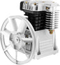 Air Compressor Pump Head, 3hp Air Compressor Pump-Head, 2200w Portable 66Gal/Min 10.24in Pulley Outer Diameter Aluminum Painting Transfer Pumps W/Air Filter Muffler, Extended Cylinder