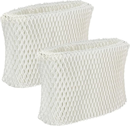 Funmit WF2 Humidifier Filter Replacement for Vicks Kaz Humidifier Starry Night Cool Mist V3500N V3700 V3100 V3900 Sunbeam 1118 1119 Honeywell HCM-300T HCM-350 WA-8D Enviracaire ECM-500 2 Pack