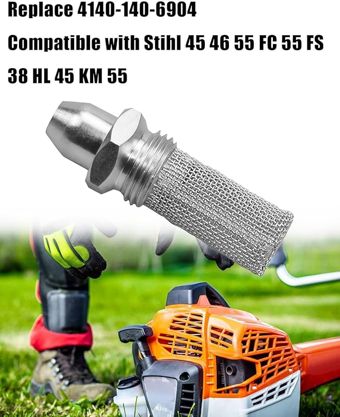 Spark Arrestor 4140-140-6904 Fit for Stihl 45 46 55 FC 55 FS 38 HL 45 KM 55 String Trimmer Replace 4140-140-6904, 41401406904, 4140 140 6904 Trimmer Spark Arrestor