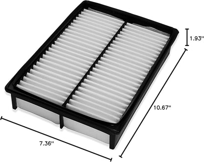 EPAuto GP898 (CA9898) Engine Air Filter, Replacement for Mazda3 / 3 Sport(2004–2013), Mazda5 (2006–2017) – For NON-SkyActiv Engines Only – Rigid Panel Filter for Improved Airflow, Efficiency & OEM Fit