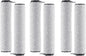 For Xiaomi for Mijia W20 2C 4C 2Lite Wet and Dry Vacuum Cleaner Scrubber Roller Brushes Kit Replacement Parts Accessories stability(6pcs Set)