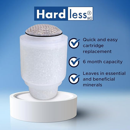 Replacement Cartridge for Hardless NG4 Whole House Water Filter - Designed for Areas with Hard Water, Making It Clean and Filtered, Easy Installation - 6-Month Capacity