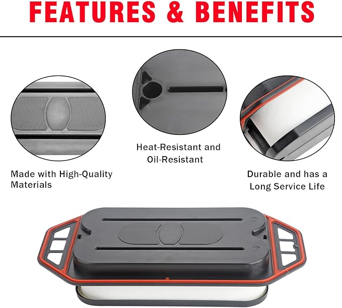 904-7903 Crankcase Ventilation Filter Compatible with Select Freightliner Peterbilt Kenworth Models Replaces# CV50626