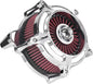 Air Filter Cleaner for Harley Davidson Softail Touring Street Road King Glide Trike for Harley Davidson Air Intake Filters for Touring 08-16, Softail 16-17 Red