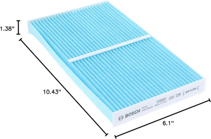 BOSCH 6078C HEPA Cabin Air Filter - Compatible with Select Nissan Cube, Juke, LEAF, Sentra