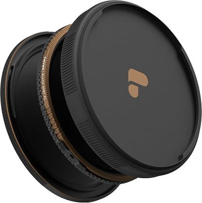 PolarPro - Chroma VND/PL - McKinnon Series - 2-5 Stops - Black Mist - 95mm - Coarse Threaded