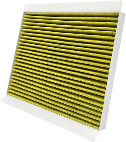 Cabin Air Filter JM2H0 Fits for 2008-11 Accent, 2007-16 Elantra, 2013-14 Elantra Coupe, 2013-17 Elantra GT, 2014-18 Forte, 2014-16 Forte Koup, 2014-18 Forte5, Replacement CF10728, 971330Q000