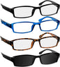 TruVision Readers Reading Glasses, Comfort Spring Hinges for Men and Women, 9501HP