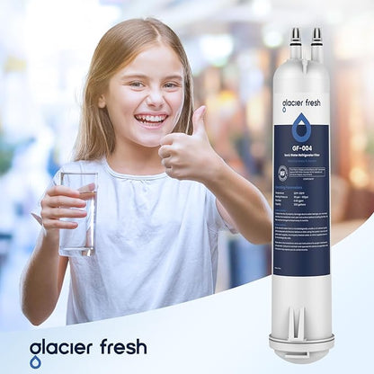 GLACIER FRESH EDR3RXD1 Compatible with 4396841 Refrigerator Water Filter, KAD3RXD1, WHR3RXD1, 4396841, 4396710, Filter 3, 46-9083,46-9030, 9030, 9083 Refrigerator Water Filter, 3 Pack