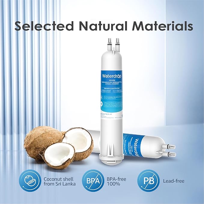 Waterdrop 4396841 Replacement for Everydrop® Filter 3, EDR3RXD1, 4396710, Kenmore® 46-9083, 46-9030, Refrigerator Water Filter,1 Filter