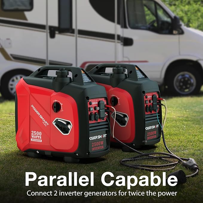 PowerSmart 2500-Watt Portable Inverter Generator with Quiet Technology