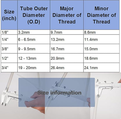 10-Pack 3/8" to 1/4" Push to Connect Fitting Kit - 5 Straight + 5 Elbow Adapters for RO Water Systems/Refrigerators | POM Quick Connect Fittings with Leak-Proof Seals