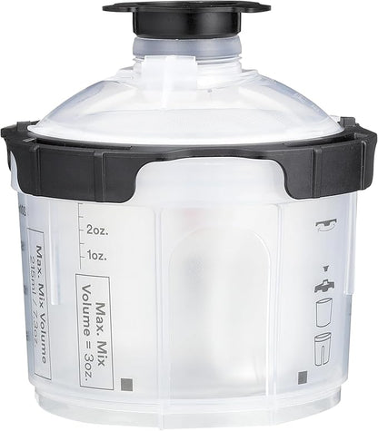 3M PPS 2.0 Spray Gun Cup, Lids and Liners Kit, 26114, Mini, 6 Ounces, 200-Micron Filter, Use for Cars, Furniture, House and More, 1 Paint Cup, 50 Disposable Lids and Liners, 32 Sealing Plugs, White
