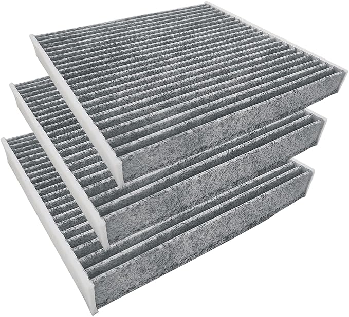 3 PACK QTC285 CABIN AIR FILTER for Camry,Corolla,Corolla,Highlander,Prius,RAV4,Tundra,4Runner,Avalon,Replacement for CF10285,CP285