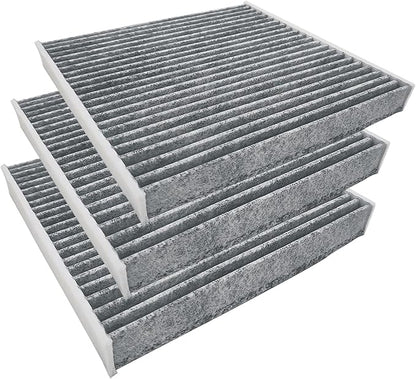 3 PACK QTC285 CABIN AIR FILTER for Camry,Corolla,Corolla,Highlander,Prius,RAV4,Tundra,4Runner,Avalon,Replacement for CF10285,CP285