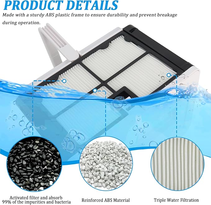 9991460-R1 Ultra Fine Filter Basket Compatible with Dolphin S50 S100 Active 10 & 15 Echo T15 T25 Proteus DX3 Nautilus CC Explorer E20 Solo, Replacement Filter Basket Fits for Robotic Pool Cleaner