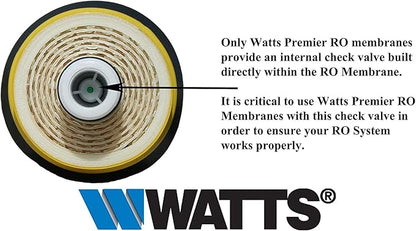 Watts Premier 560014 Membrane 110009 24 GPD Membrane, 1-Pack, Yellow