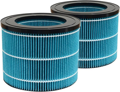 PUREBURG PEHUMEVA Replacement Humidifier Filter Compatible with Pure Enrichment MistAire Eva 4-Speed Evaporative Humidifier, 2-Pack