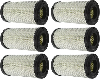 waltyotur 6 Pcs Air Filter 4163715 11013-1290 25 083 02-S 1G659-11222 Replacement for Kubota Bobcat Kawasaki Kohler
