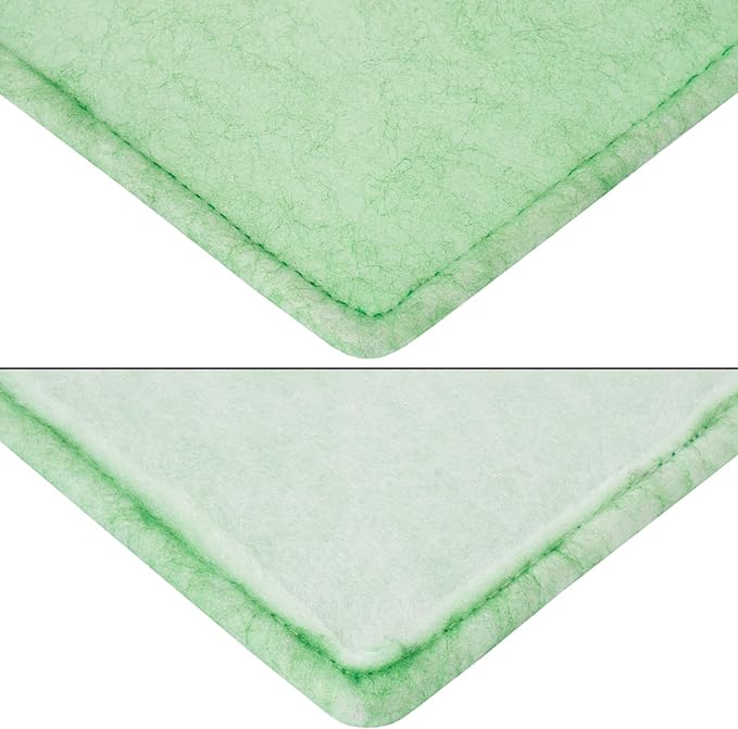 Repa Market 8" x 6" Replacement Air Filter for 4" Duct Filter Box – EU3 Class Purifier Filter for Dust Collection, Lint Trap – Air Purifier – HVAC Ventilation System Filters, Home Improvement