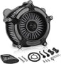 High Flow Air Cleaner Intake Filter System Kit Air Filters Cover for Harley Touring 2008-2016 Softail '16-'17 FLSTNSE '14-'15 FLSTSE 2011-2012 FXSBSE 2013-2014 Dyna FXDLS 2017