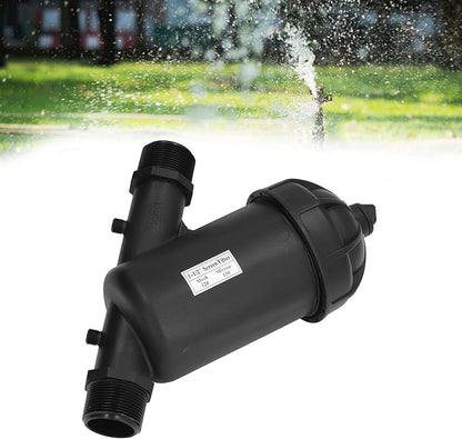 120 Mesh Drip Filter G1 1 2 Male Thread Screen Filter For Gardening Greenhouse Irrigation With High Flow Capacity And Clog Design