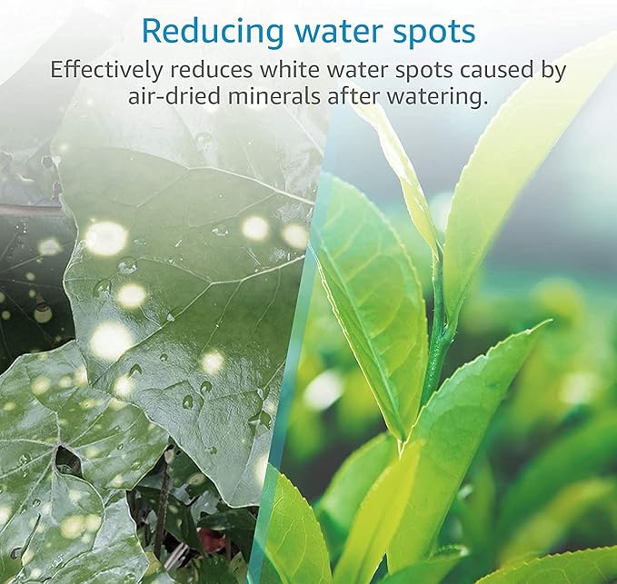 H&G lifestyles Calcium Inhibitor Filter for Misting System, Inline Garden Hose Water Softener, Reduce Hard Water Spots, Soften Water 3/4 GHT (Pack of 4)
