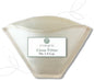 Cloth Reusable Cone Coffee Filter (Size #2) - Made in Canada of Hemp and Organic Cotton - Zero Waste, Eco-Friendly, Natural Filter for Drip Coffee Makers