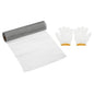 PATIKIL 40" L x 10" W Woven Wire Mesh, 30 Mesh 304 Stainless Steel Air Vent Filter Screen with Gloves for Window Security Vent Cover Filtration Animals Fence