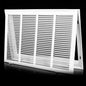24x18 Return Air Grille [Duct Opening Size],Return Air Vent Cover for Wall Or Ceiling,Steel Return Air Filter Grilles Removable Face/Door for 1 Inch Filters (24"W x 18"H [Duct Opening])
