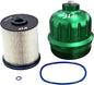 iFJF TP1015 Fuel Filter and 134001 Housing Cap Replacement for Duramax 6.6L 2017-2020 Chevy Silverado/GMC Sierra 2500HD 3500HD L5P Diesel Engine (Green)