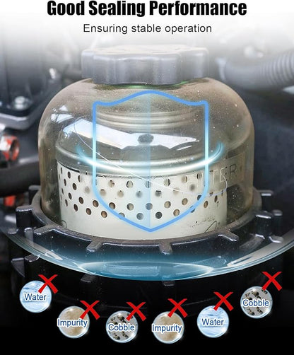 Fuel Filter Cover Fit for Davco 382 Fuel Water Separators, Filter Cover Replace 21720164 DVC13010DAV 572.90310K
