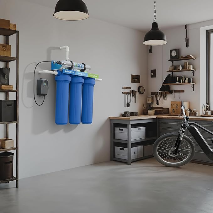 E-3000UV Whole House Salt-Free Water Softener & Filter Combo with UV