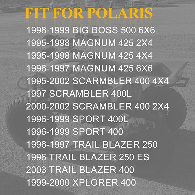 Air Box Filter Stand & Stud Seal for Scrambler Magnum Big Boss Sport Trail Blazer Xplorer 500 425 400 250 1995-2003
