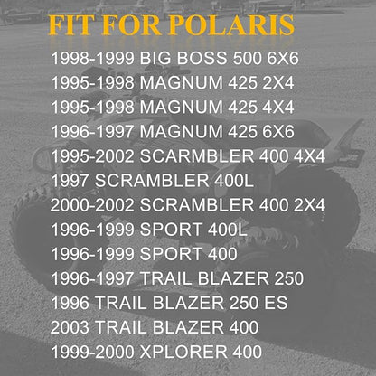 Air Box Filter Stand & Stud Seal for Scrambler Magnum Big Boss Sport Trail Blazer Xplorer 500 425 400 250 1995-2003