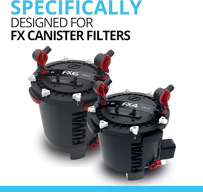 Fluval FX Carbon Foam, Replacement Aquarium Filter Media, 2-Pack, A249,White