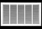 HVAC Premium 34 x 16 Duct Opening Steel Return Air Filter Grille, for 1-inch Filter, Removable Door, Flat Stamped HVAC Vent Cover Grille, Outer Dimensions 36.5 x 18.5
