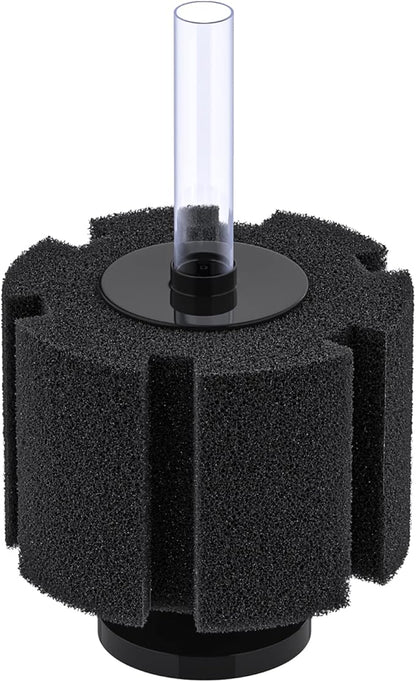 Pawfly Aquarium Large Bio Sponge Filter Quiet Betta Fry Shrimp and Fish Foam Filter with Nano Air Stone for Large Fish Tanks up to 220 Gallons