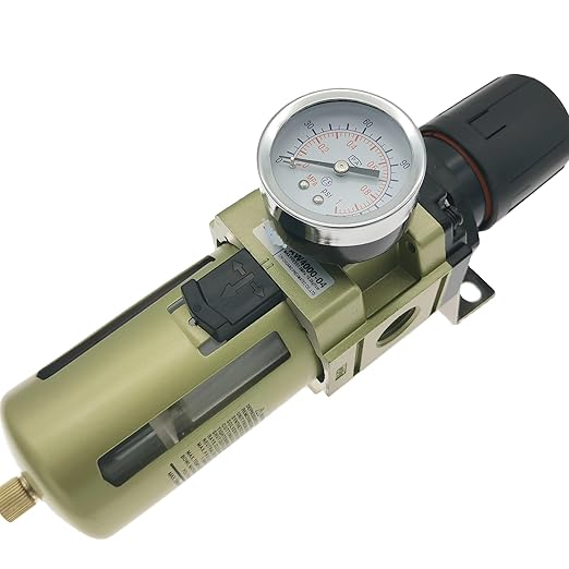 Aluminum Die-casting AW2000-02 AW3000-03 Aw4000-04 AW5000-06/10 Type Air Filter Pneumatic Regulator(AW5000-10)