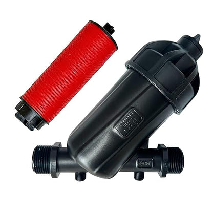 Drip Irrigation Filter 1 inch Disk Y Filter - Male Pipe Thread NPT 120 Mesh for Agriculture Lawn Garden Watering and Irrigation Hose Connectors