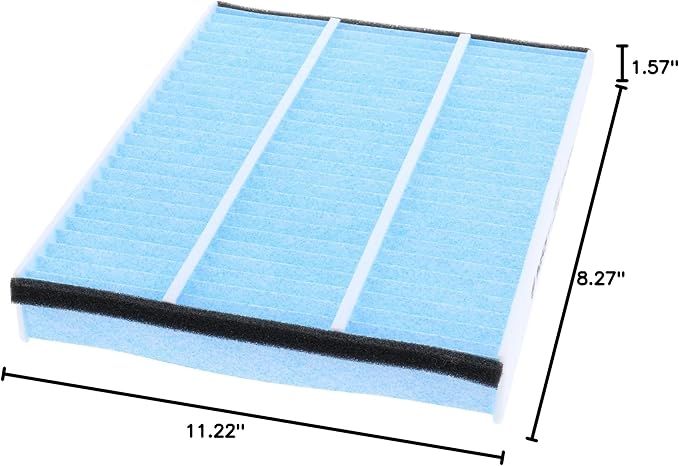 BOSCH 6043C HEPA Cabin Air Filter - Compatible with Select Ford C-Max, Escape, Focus, GT, Transit Connect; Lincoln MKC
