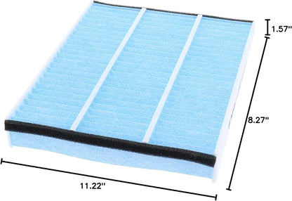 BOSCH 6043C HEPA Cabin Air Filter - Compatible with Select Ford C-Max, Escape, Focus, GT, Transit Connect; Lincoln MKC